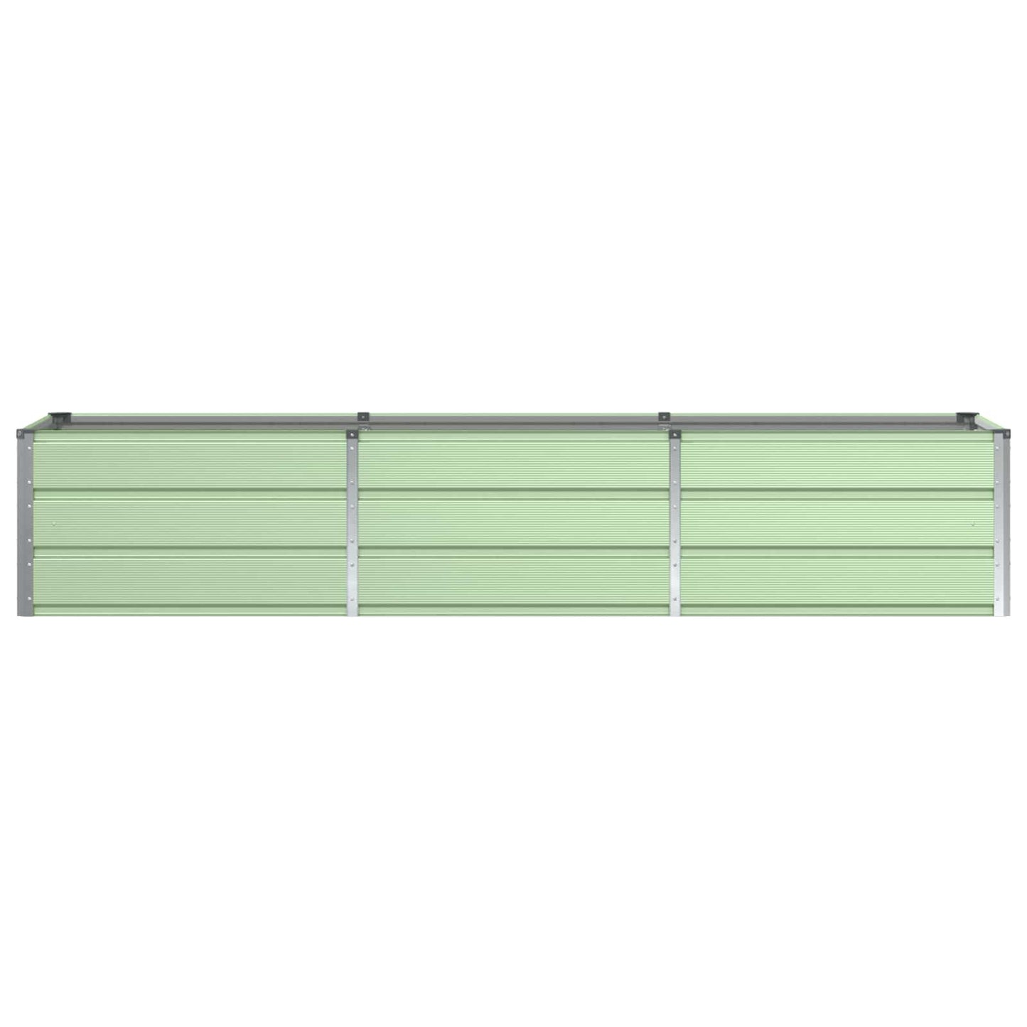 vidaXL Planter Green 240 x 80 x 45 cm Steel