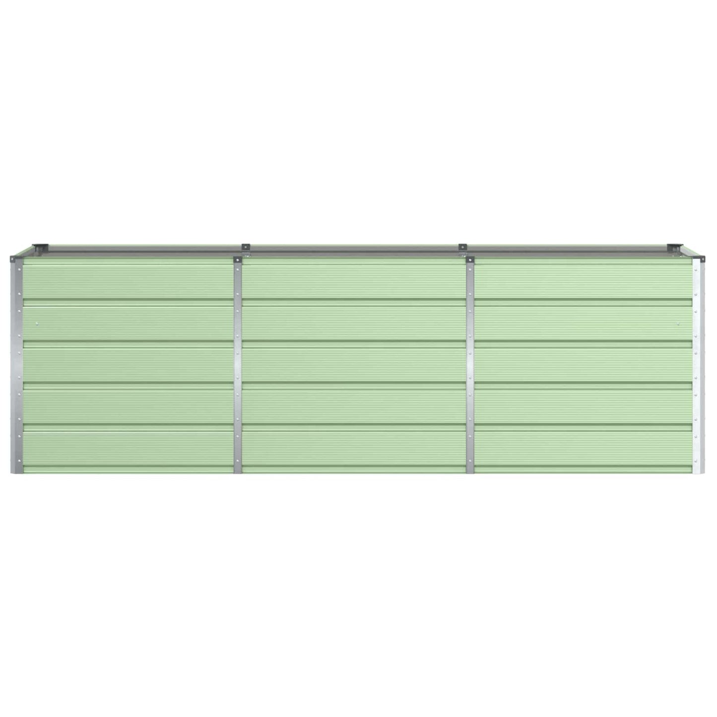 vidaXL Planter Green 240 x 80 x 75 cm Steel