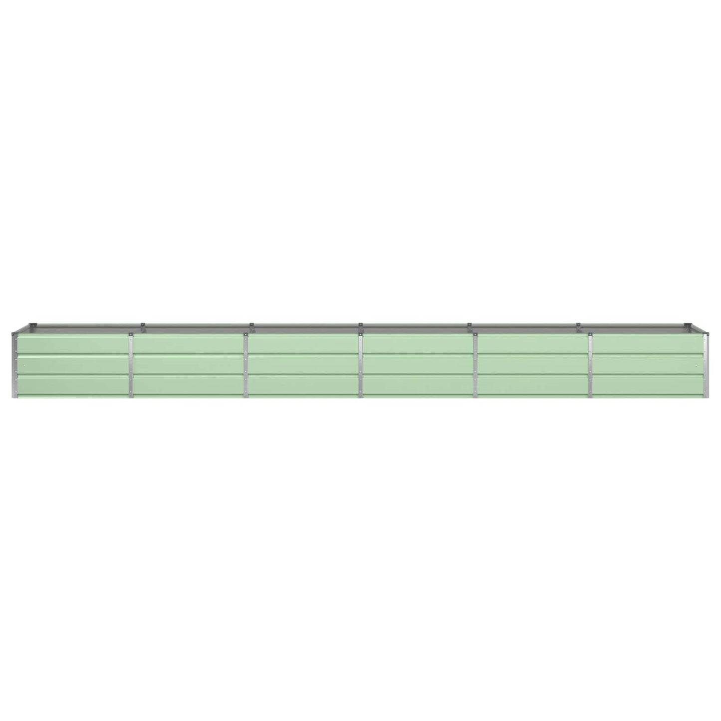 vidaXL Planter Green 480 x 80 x 45 cm Steel