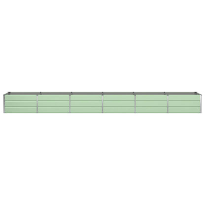 vidaXL Planter Green 480 x 80 x 45 cm Steel