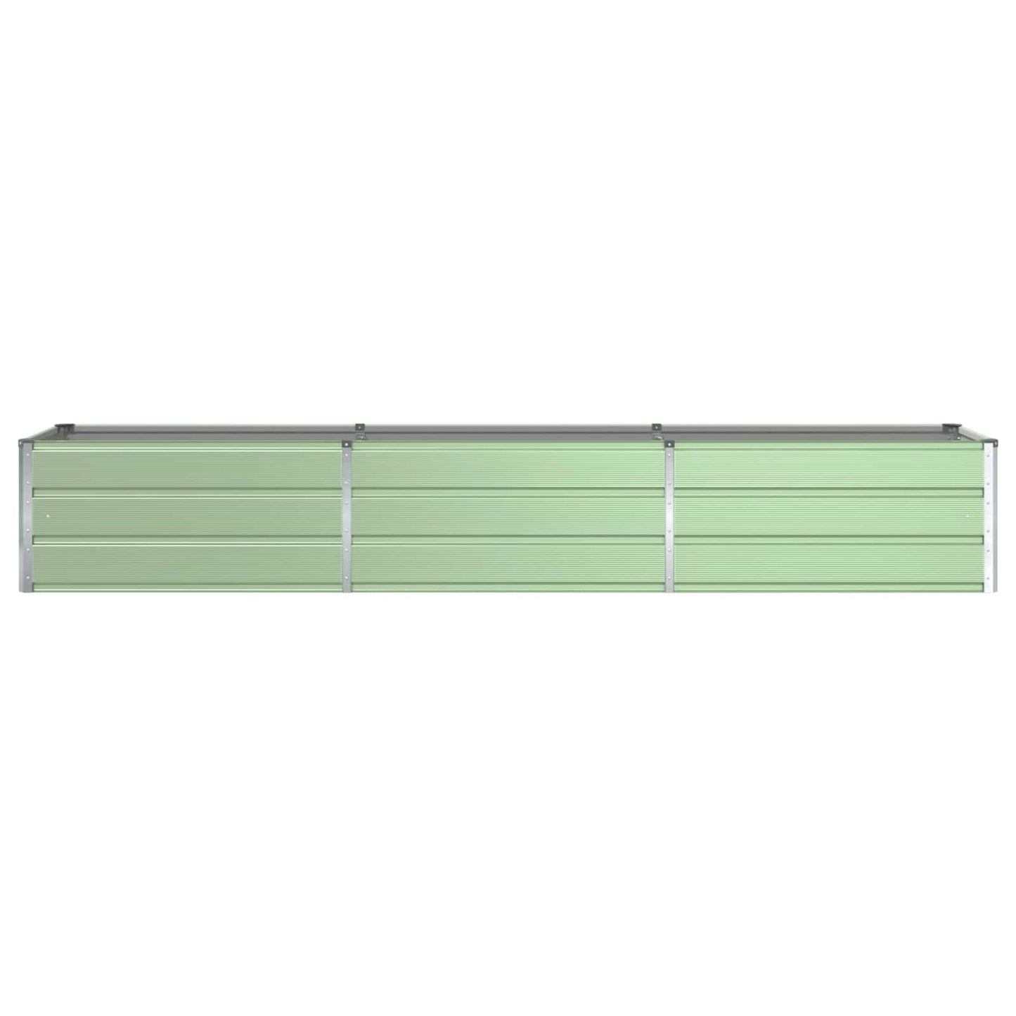 vidaXL Planter Pastel Green 290 x 50 x 45 cm Galvanised Steel