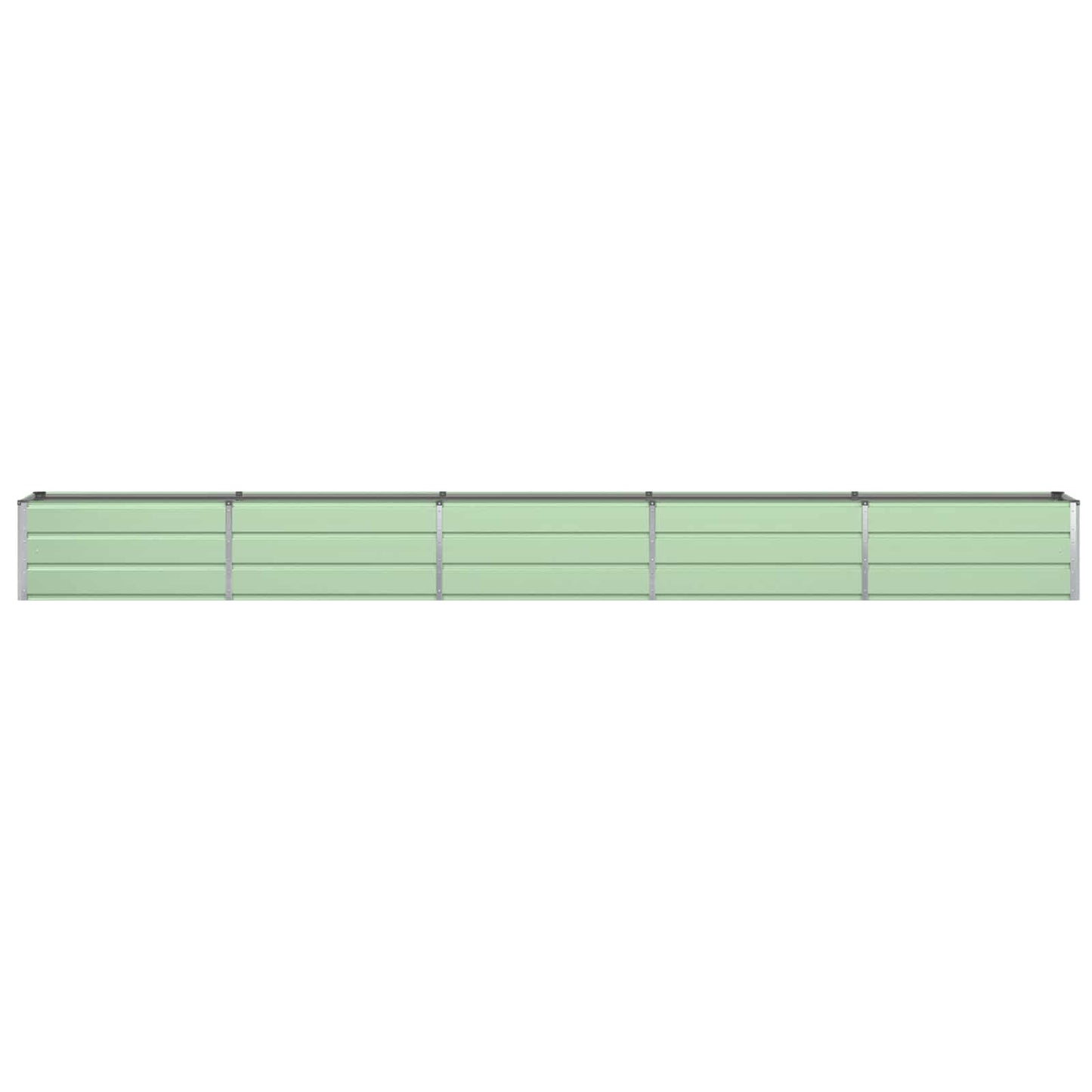 vidaXL Planter Pastel Green 480 x 50 x 45 cm Galvanised Steel