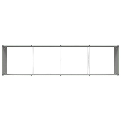 vidaXL Planter Pastel Green 385 x 100 x 45 cm Galvanised Steel