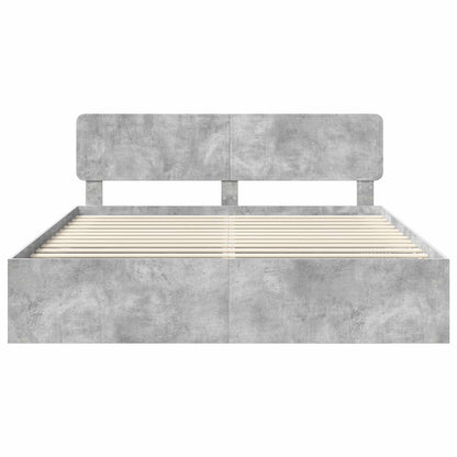 vidaXL Bed Frame with Headboard Concerte 180 x 200 cm Solid Pine Wood