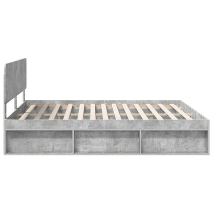 vidaXL Bed Frame with Headboard Concerte 180 x 200 cm Solid Pine Wood