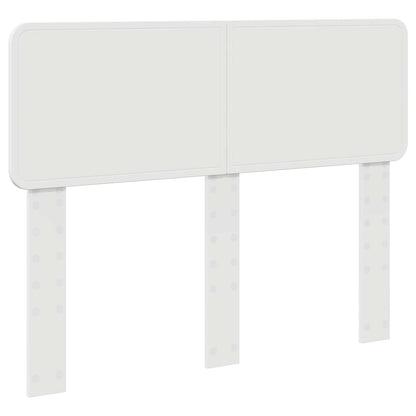 vidaXL Bed Frame with Headboard White 120 x 200 cm Solid Pine Wood