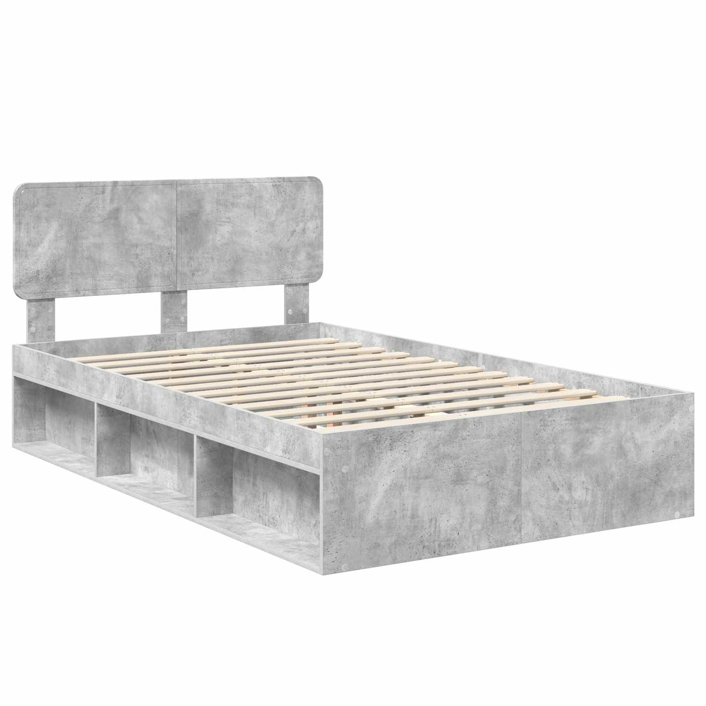 vidaXL Bed Frame with Headboard Concerte 120 x 200 cm Solid Pine Wood