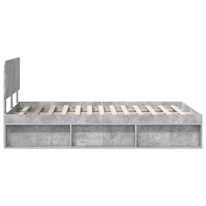 vidaXL Bed Frame with Headboard Concerte 120 x 200 cm Solid Pine Wood