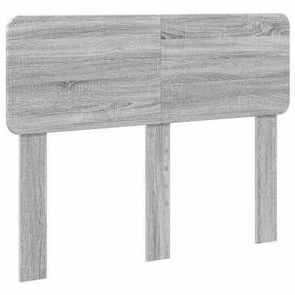 vidaXL Bed Frame Grey Sonoma 120 x 190 cm Solid Pine Wood