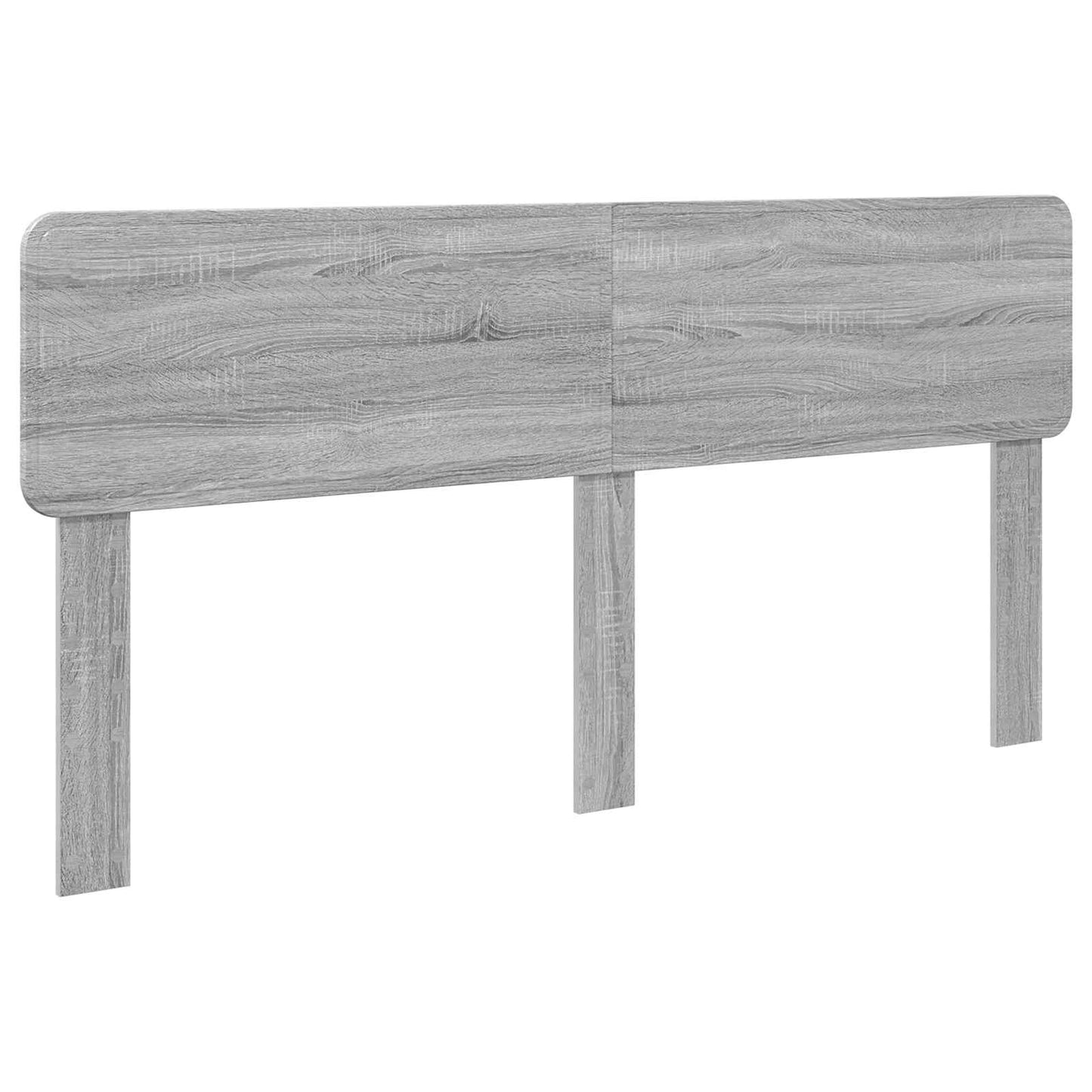 vidaXL Bed Frame with Drawer Grey Sonoma 180 x 200 cm Engineered Wood