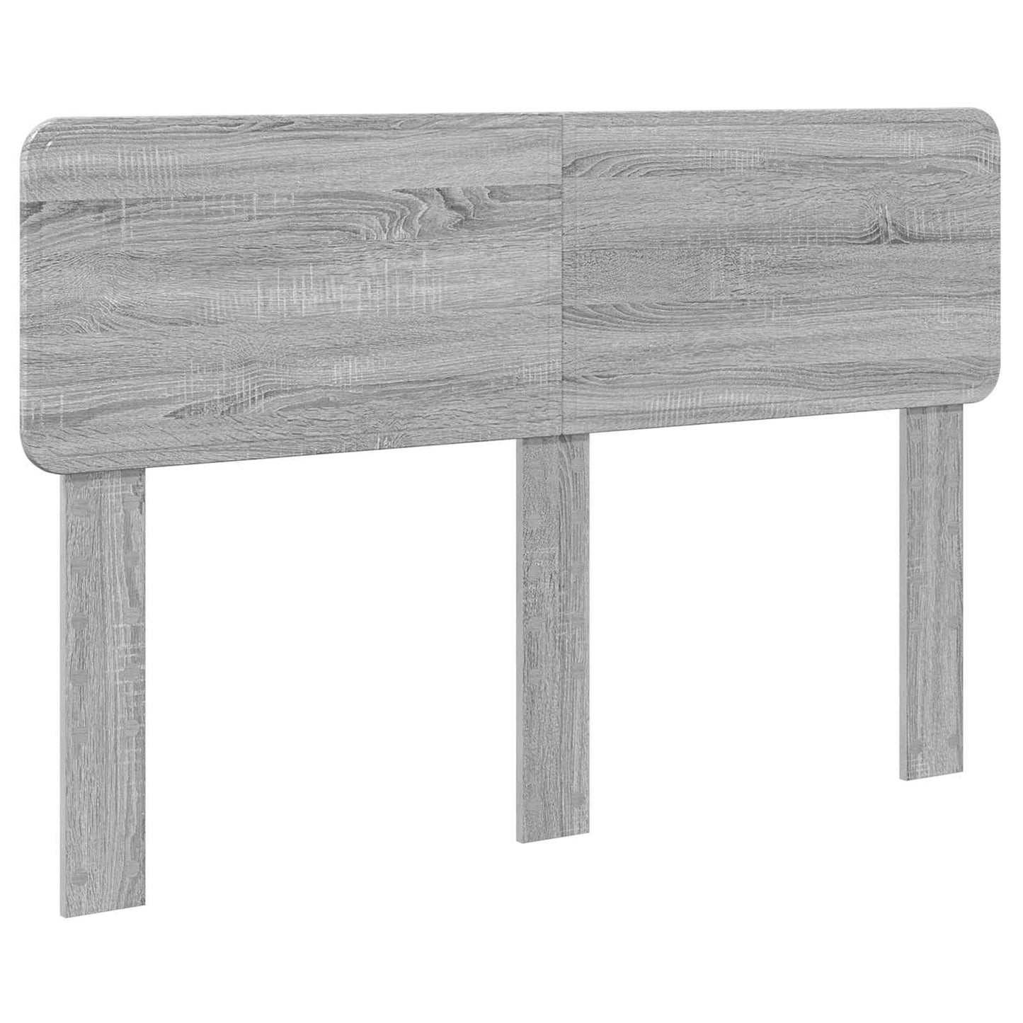 vidaXL Storage Bed Grey Sonoma 150 x 200 cm Engineered Wood