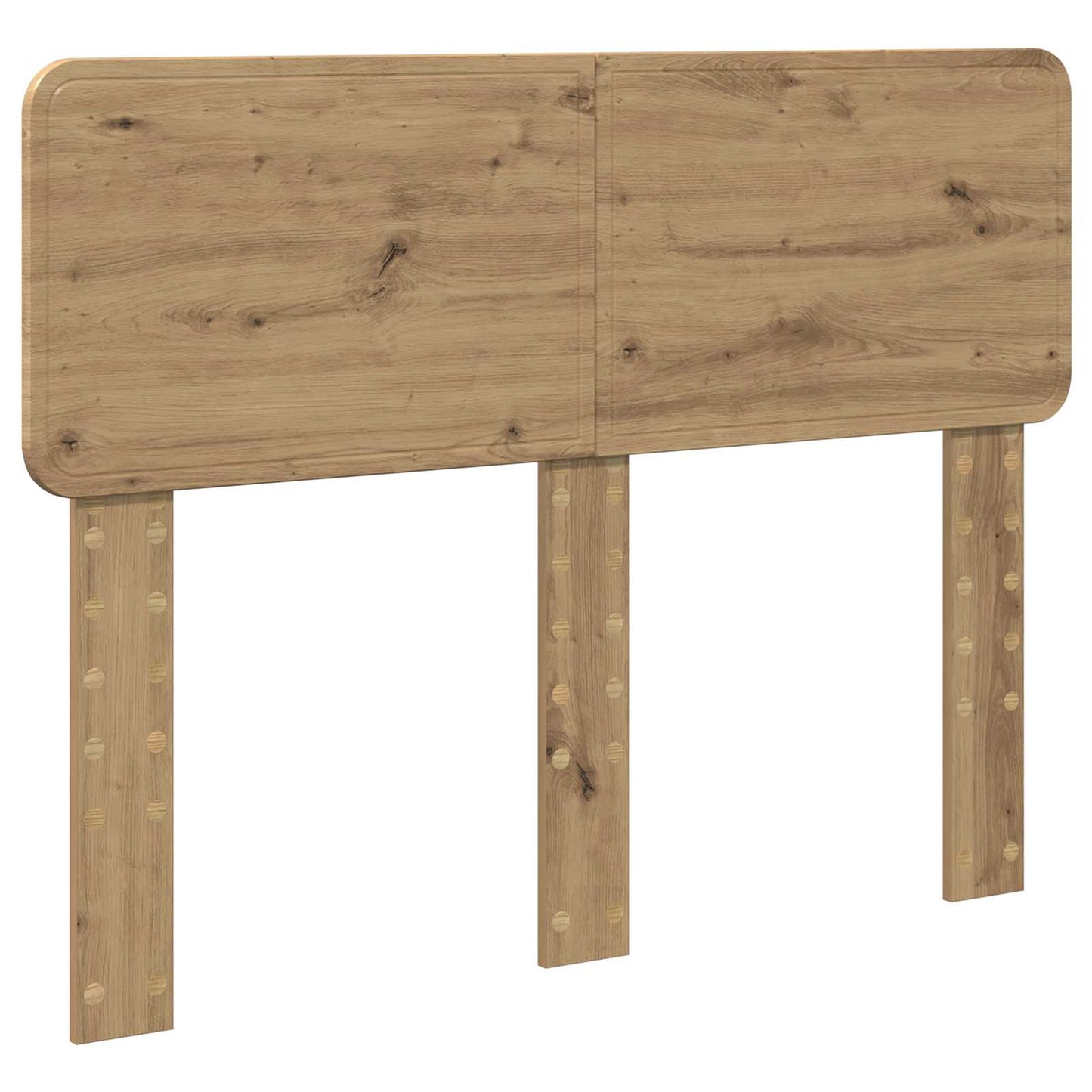 vidaXL Bed Frame with Drawer Artisan Oak 120 x 190 cm Engineered Wood