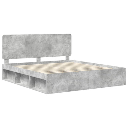 vidaXL Bed Frame with Headboard Concerte 180 x 200 cm Solid Pine Wood