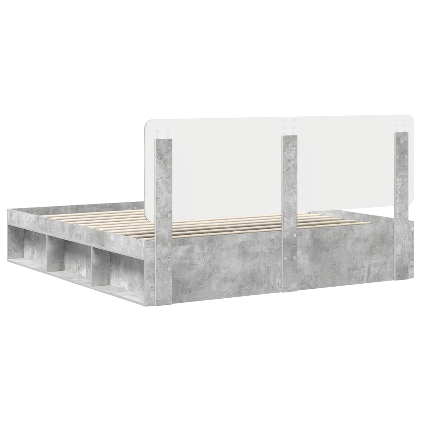 vidaXL Bed Frame with Headboard Concerte 180 x 200 cm Solid Pine Wood