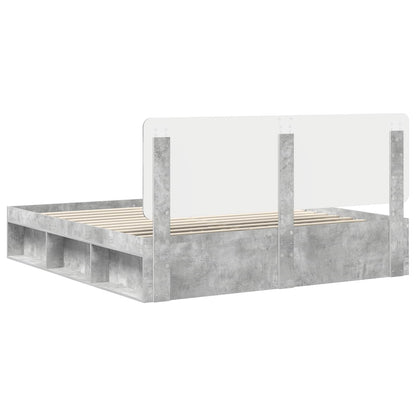 vidaXL Bed Frame with Headboard Concerte 180 x 200 cm Solid Pine Wood