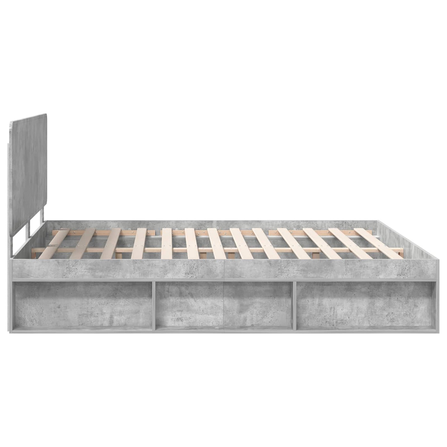 vidaXL Bed Frame with Headboard Concerte 180 x 200 cm Solid Pine Wood