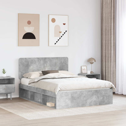 vidaXL Bed Frame with Headboard Concerte 160 x 200 cm Solid Pine Wood