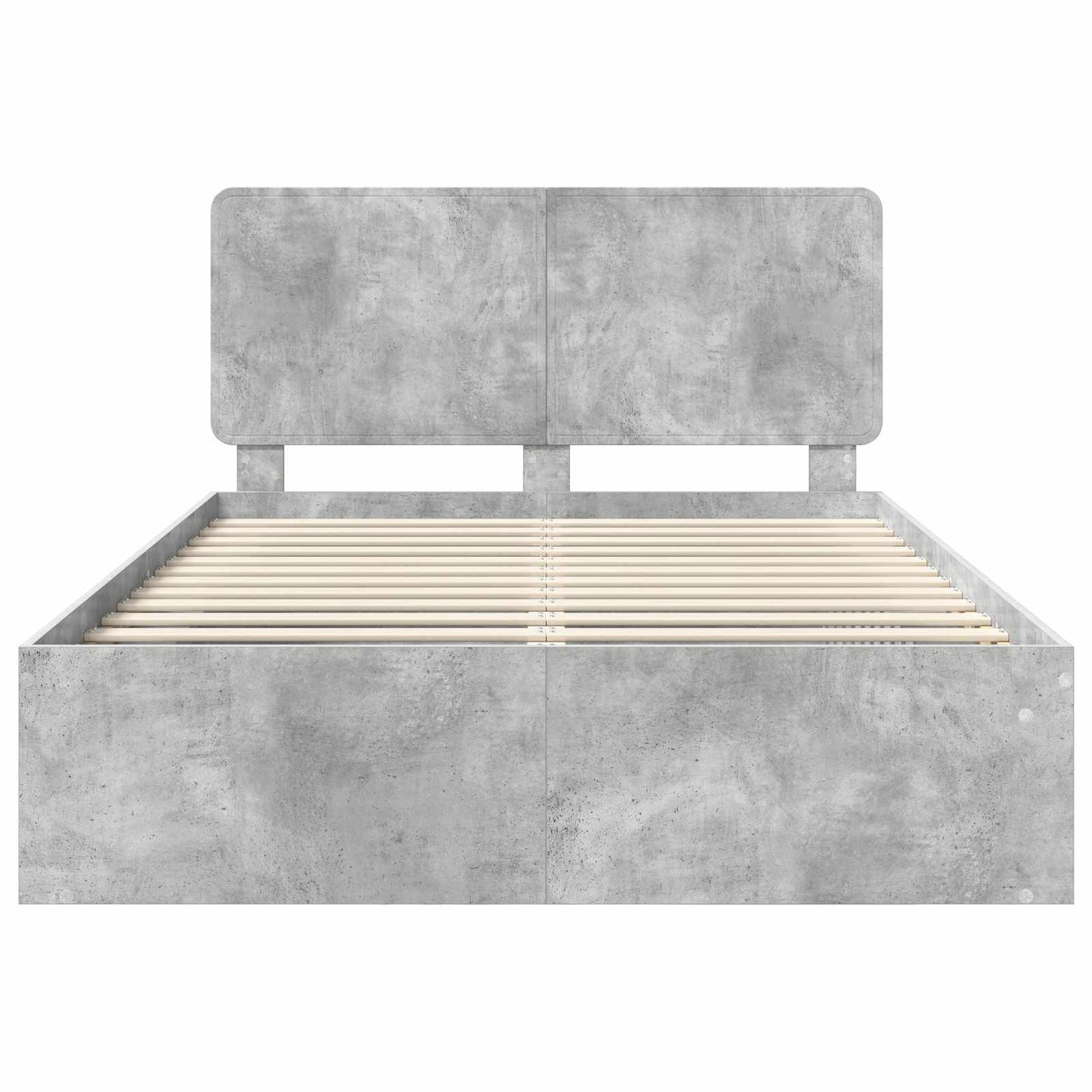vidaXL Bed Frame with Headboard Concerte 160 x 200 cm Solid Pine Wood
