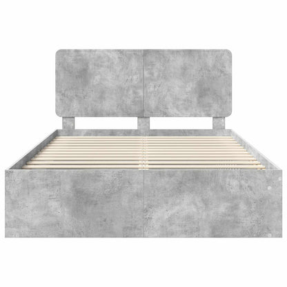 vidaXL Bed Frame with Headboard Concerte 160 x 200 cm Solid Pine Wood