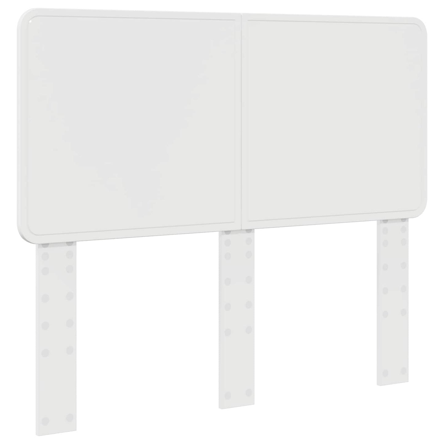 vidaXL Bed Frame with Headboard White 120 x 200 cm Solid Pine Wood