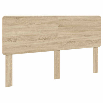vidaXL Bed Frame with Drawer Sonoma Oak 200 x 200 cm Engineer Wood