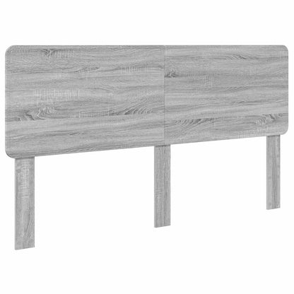 vidaXL Bed Frame with Drawer Grey Sonoma 180 x 200 cm Engineer Wood