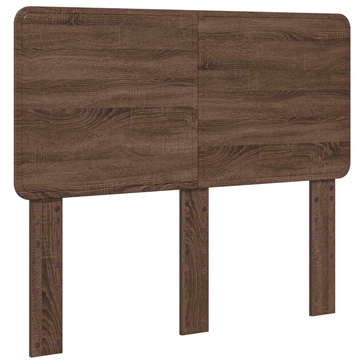 vidaXL Bed Frame with Drawer Brown Oak 120 x 190 cm Engineer Wood