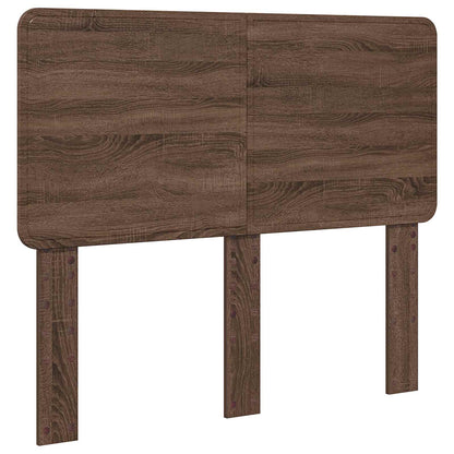 vidaXL Bed Frame with Drawer Brown Oak 120 x 190 cm Engineer Wood