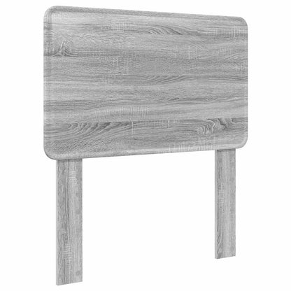 vidaXL Bed Frame with Drawer Grey Sonoma 90 x 190 cm Engineer Wood