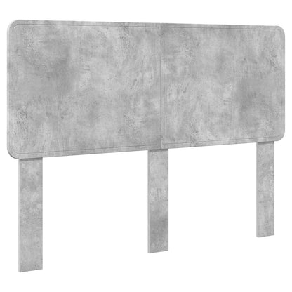 vidaXL Bed Frame Concrete Grey 150 x 200 cm Engineered Wood