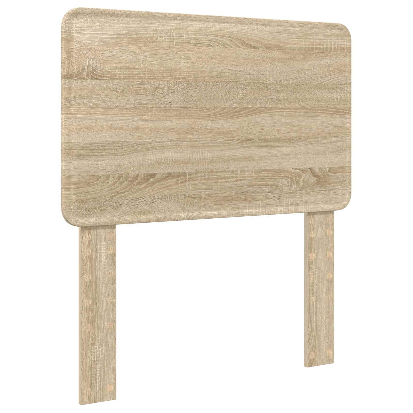 vidaXL Bed Frame with Headboard Sonoma Oak 90 x 190 cm Engineered Wood