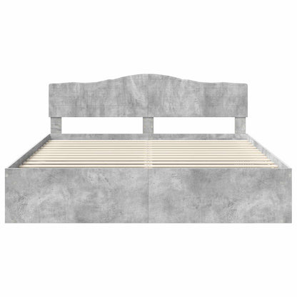 vidaXL Bed Frame with Headboard Concerte 180 x 200 cm Solid Pine Wood