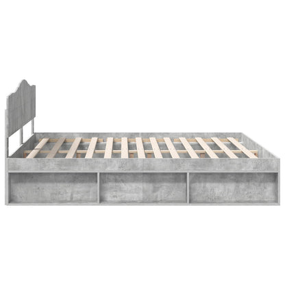 vidaXL Bed Frame with Headboard Concerte 180 x 200 cm Solid Pine Wood