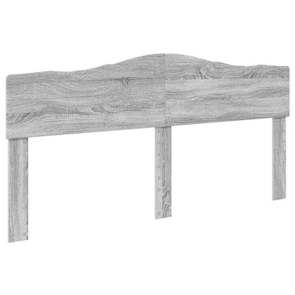 vidaXL Bed Frame with Drawer Grey Sonoma 180 x 200 cm Engineer Wood
