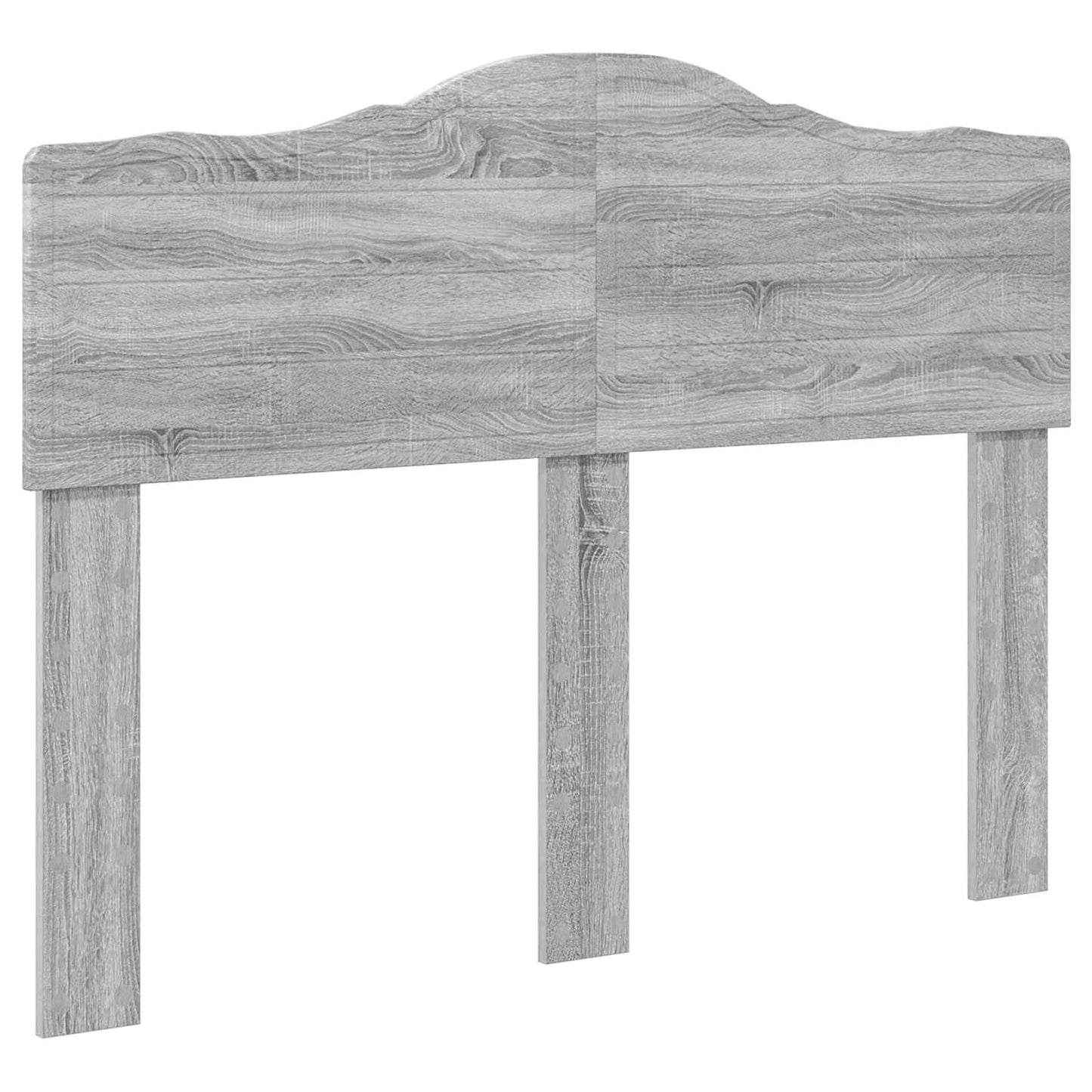 vidaXL Bed Frame with Drawer Grey Sonoma 120 x 190 cm Engineer Wood