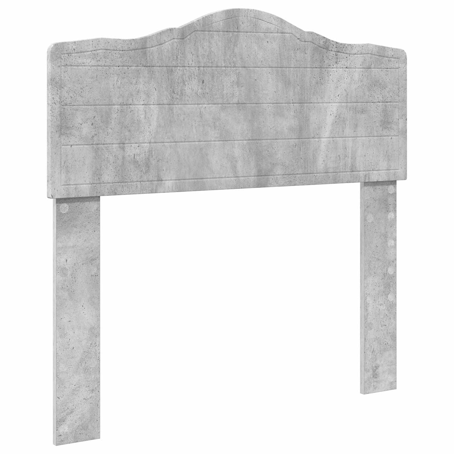 vidaXL Bed Frame with Drawer Concrete Grey 90 x 200 cm Engineer Wood