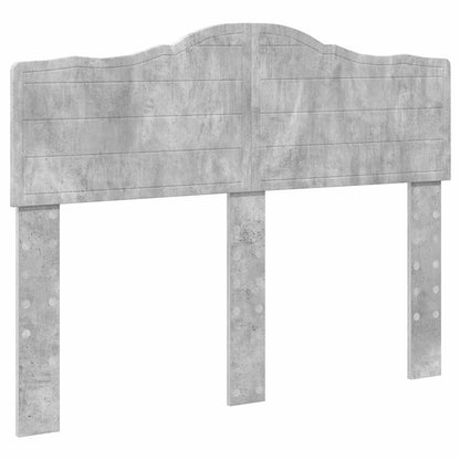 vidaXL Bed Frame Concrete Grey 120 x 190 cm Engineered Wood