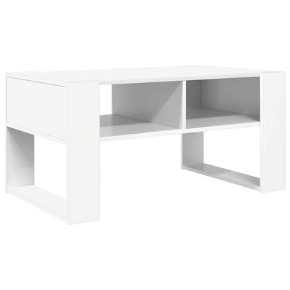 vidaXL Coffee Table White 92 x 53 x 45 cm Engineered Wood