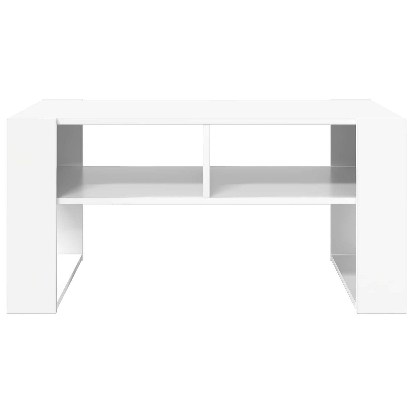 vidaXL Coffee Table White 92 x 53 x 45 cm Engineered Wood