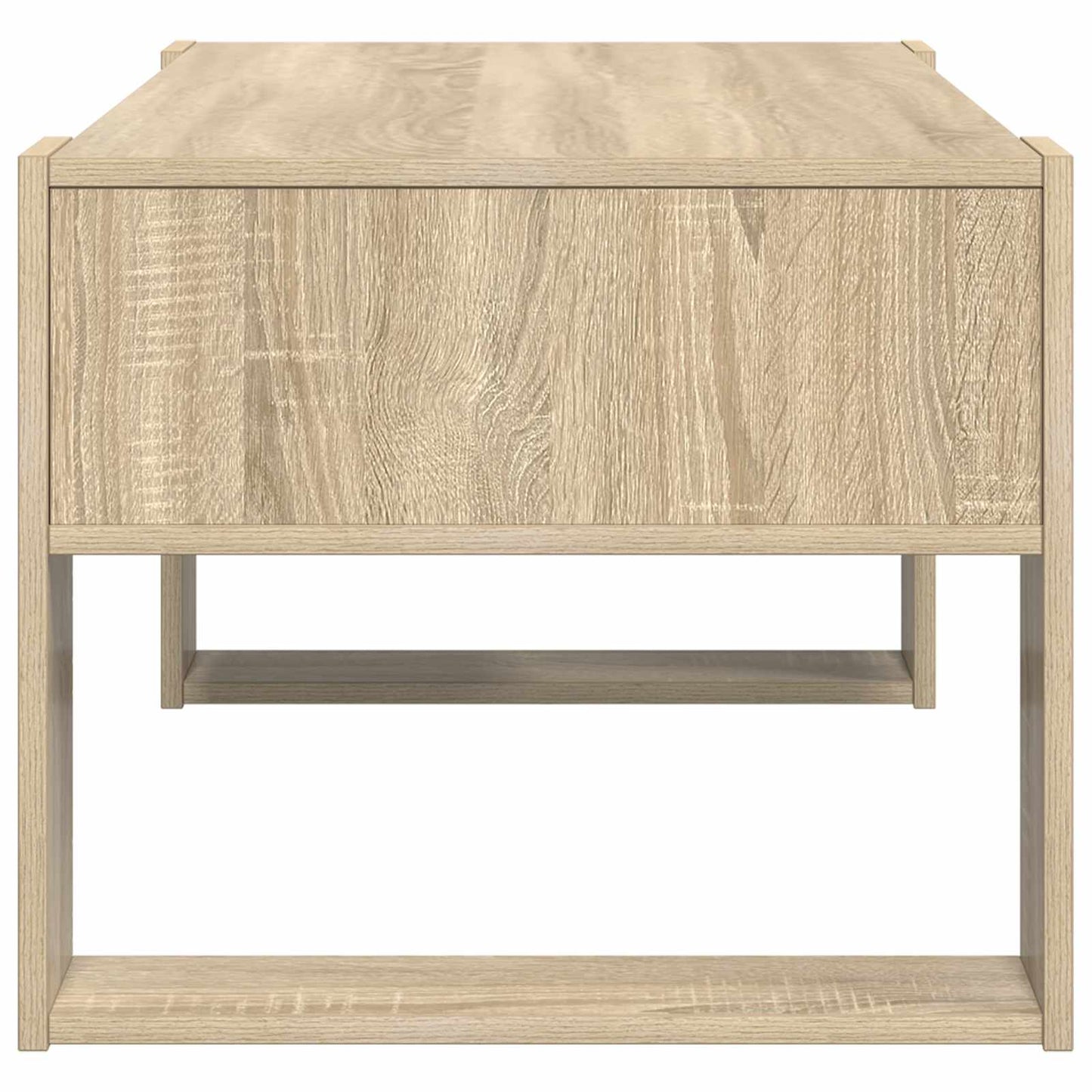 vidaXL Coffee Table Sonoma Oak 92 x 53 x 45 cm Engineered Wood