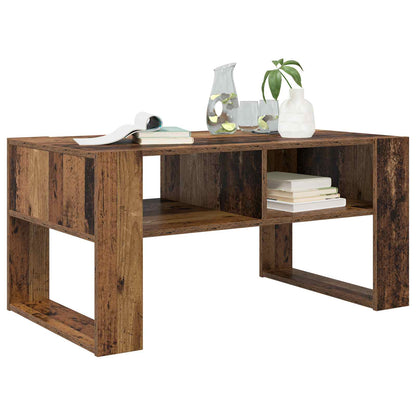 vidaXL Coffee Table Old Wood 92 x 53 x 45 cm Engineered Wood