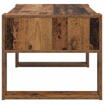 vidaXL Coffee Table Old Wood 92 x 53 x 45 cm Engineered Wood