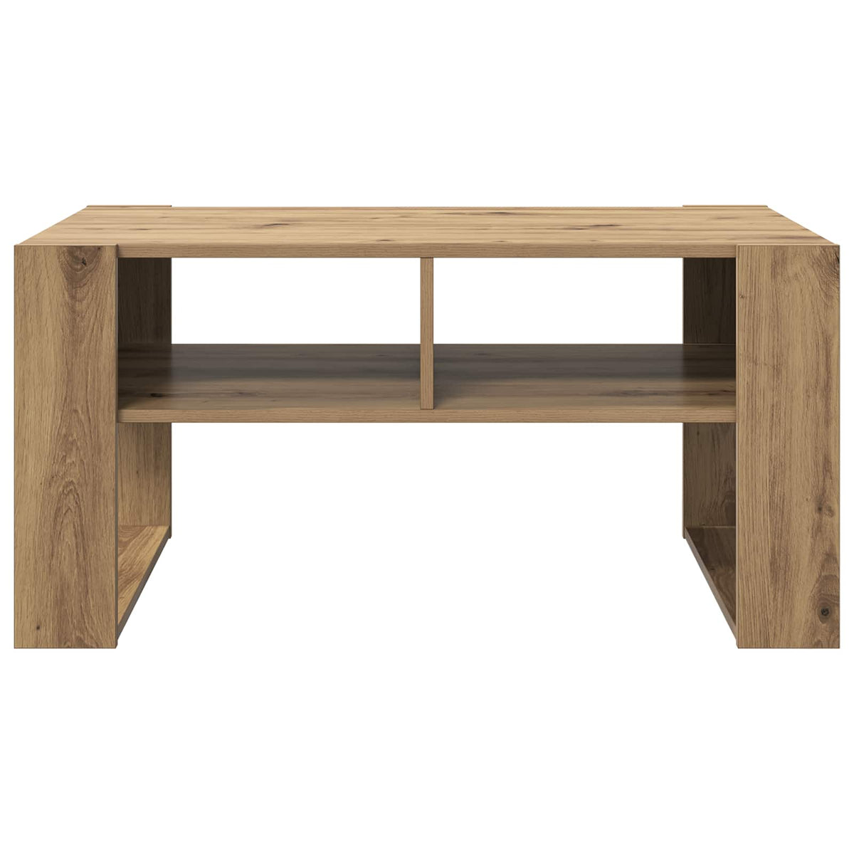 vidaXL Coffee Table Artisan Oak 92 x 53 x 45 cm Engineered Wood