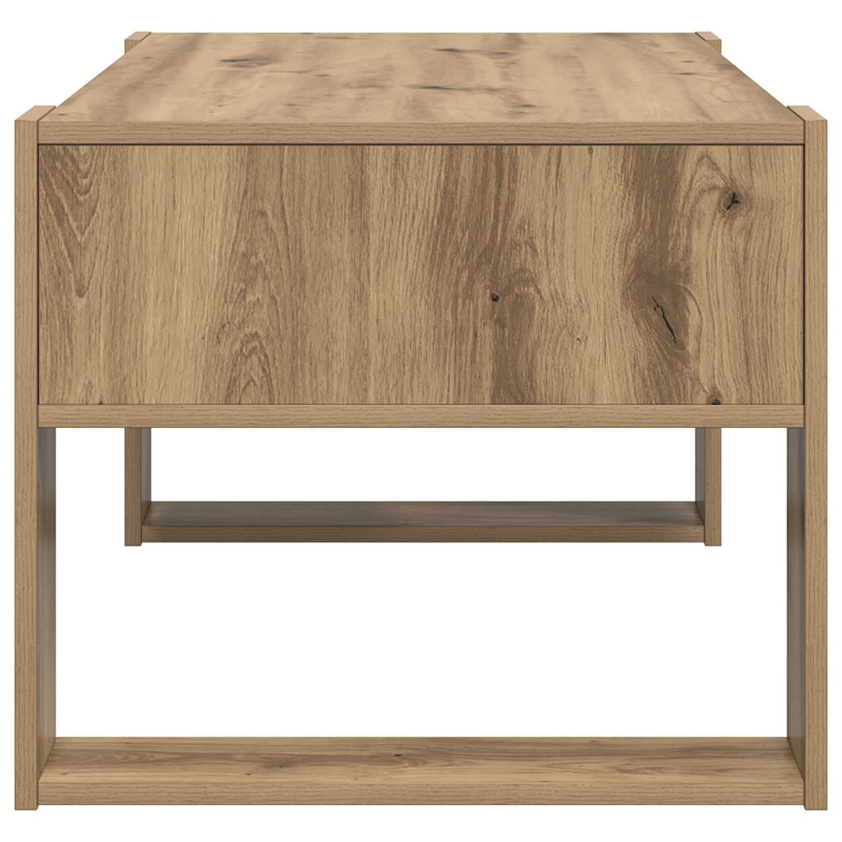 vidaXL Coffee Table Artisan Oak 92 x 53 x 45 cm Engineered Wood