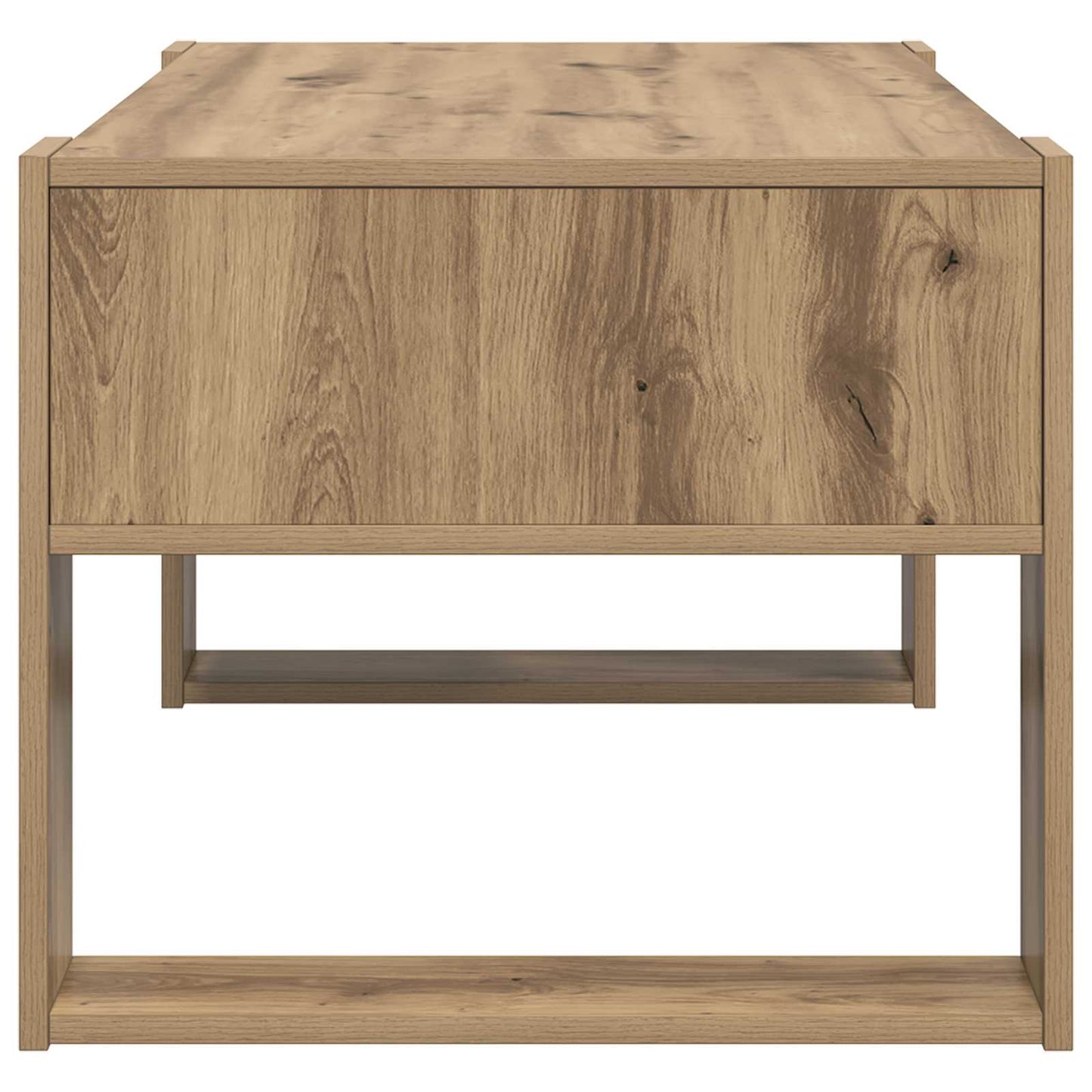 vidaXL Coffee Table Artisan Oak 92 x 53 x 45 cm Engineered Wood
