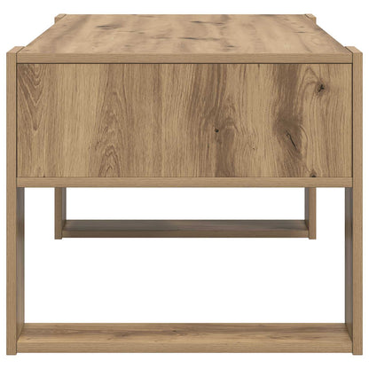 vidaXL Coffee Table Artisan Oak 92 x 53 x 45 cm Engineered Wood