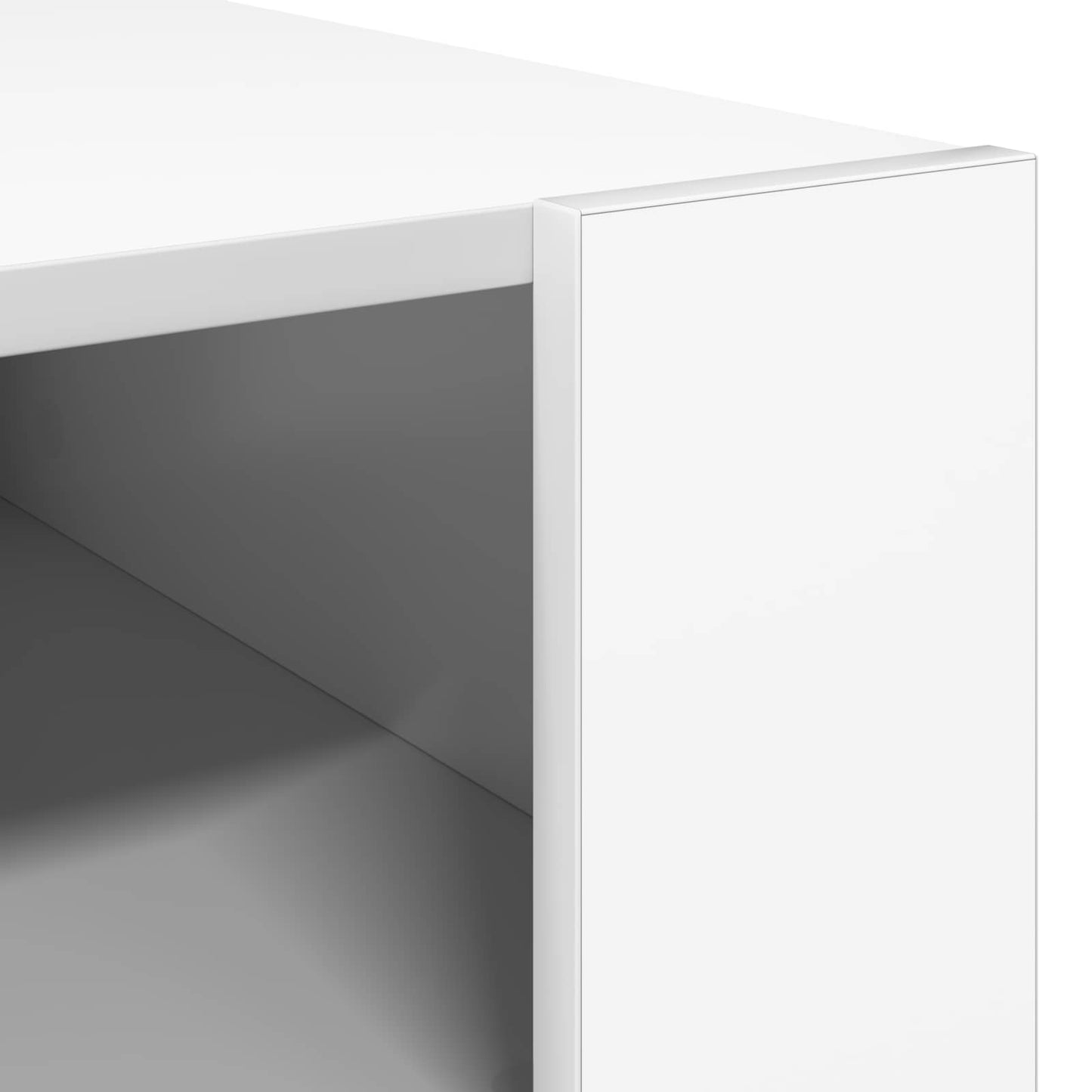 vidaXL Coffee Table White 66 x 53 x 45 cm Engineered Wood