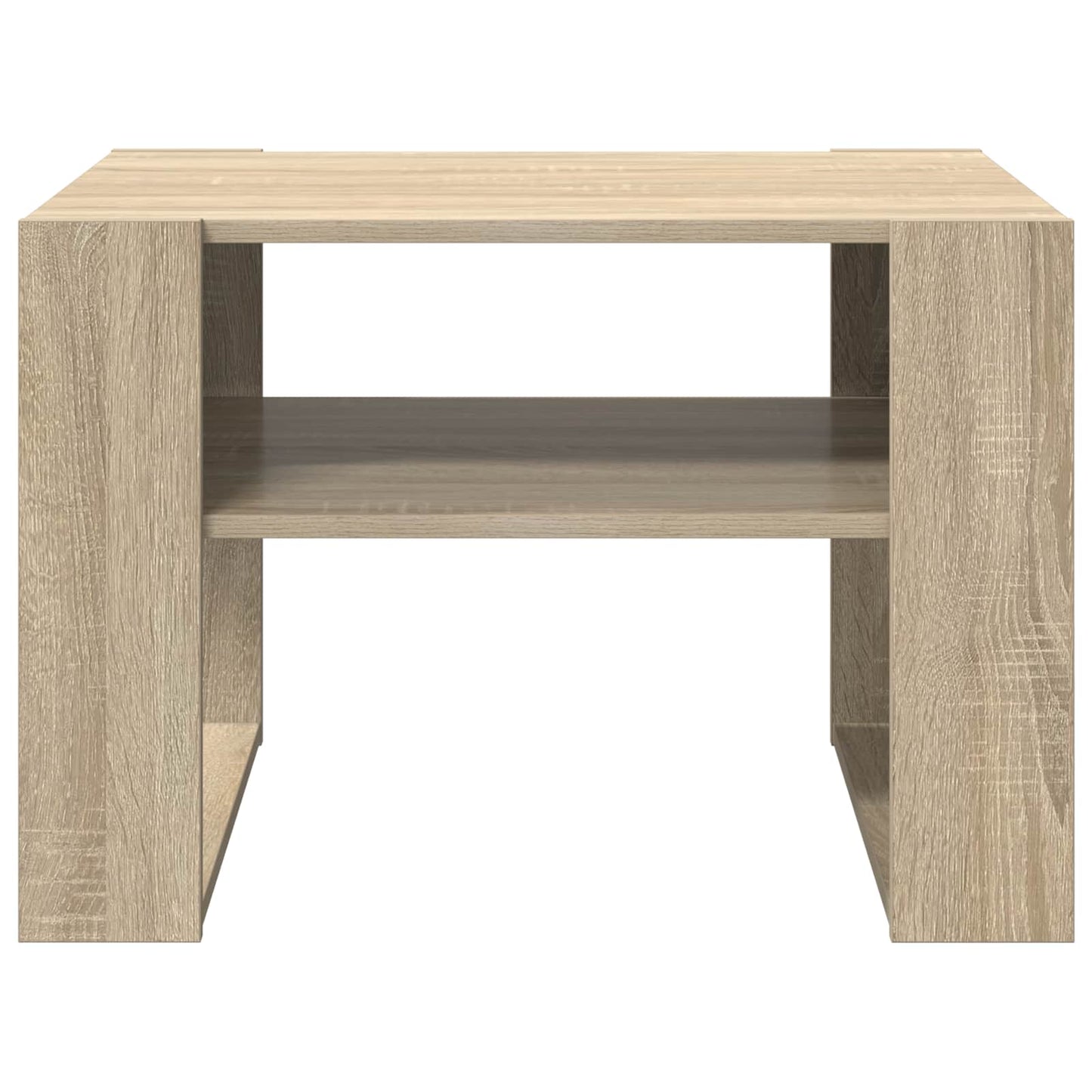 vidaXL Coffee Table Sonoma Oak 66 x 53 x 45 cm Engineered Wood