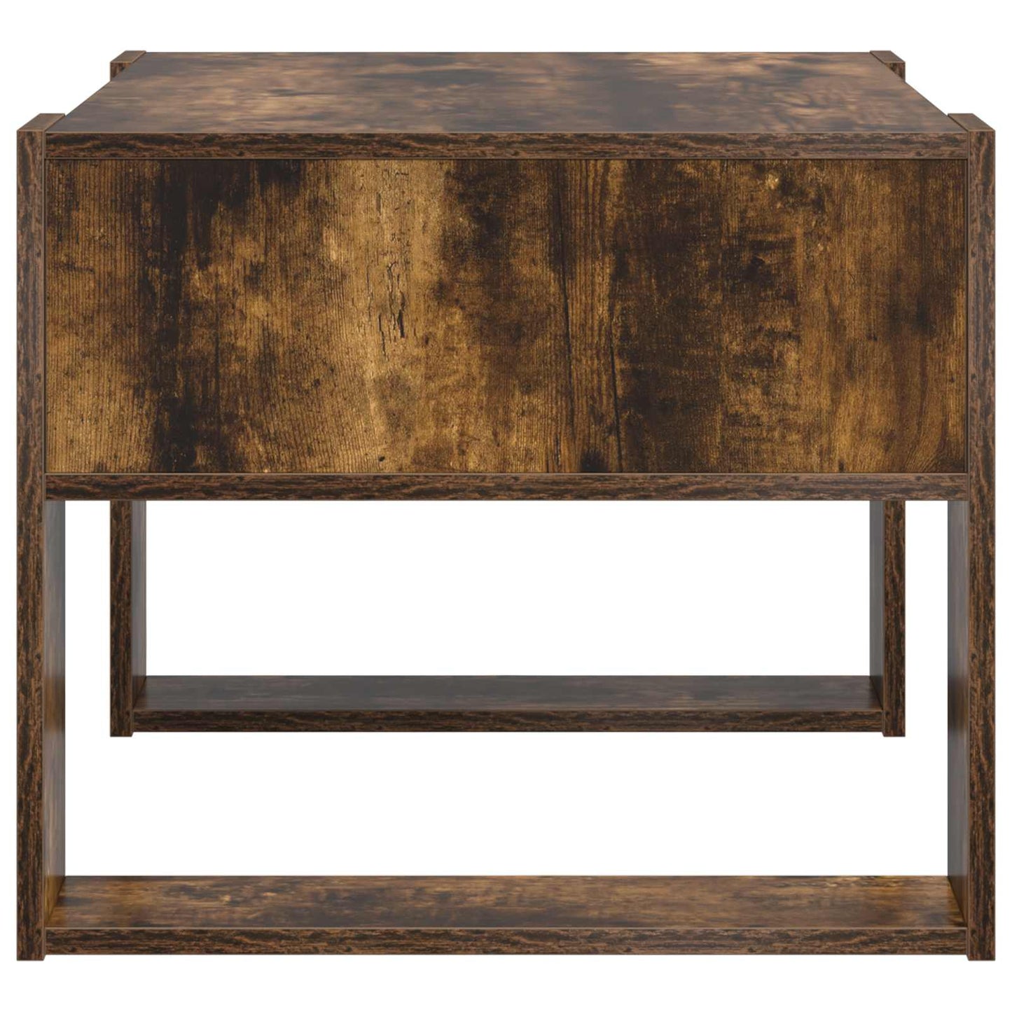 vidaXL Coffee Table Smoked Oak 66 x 53 x 45 cm Engineered Wood