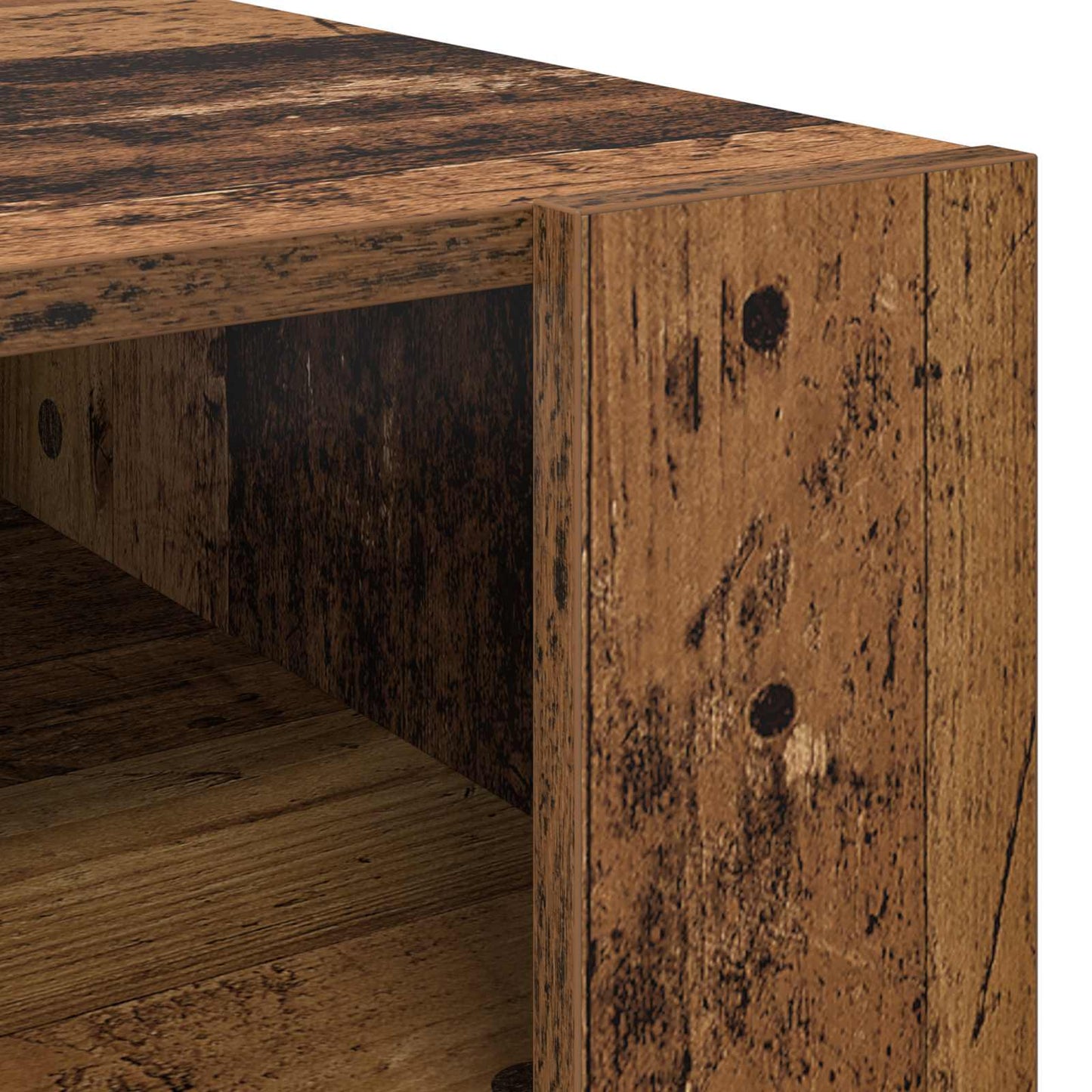 vidaXL Coffee Table Old Wood 66 x 53 x 45 cm Engineered Wood